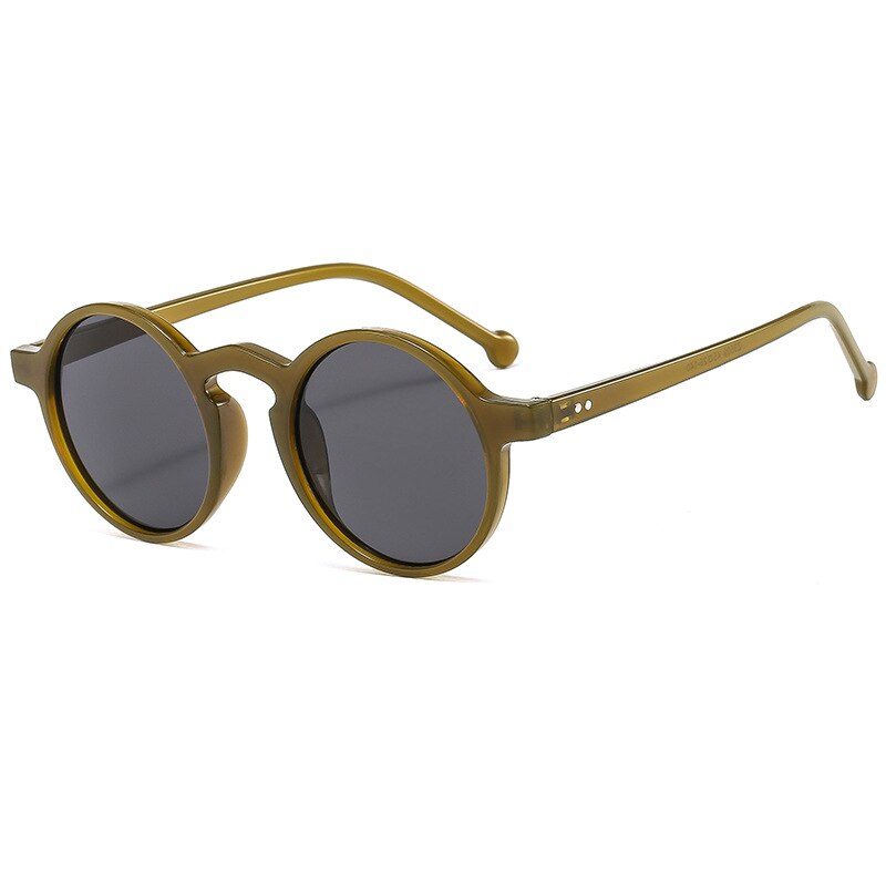 Unisex Big Round Sunglasses Luxury Retro Oversized Shade UV400