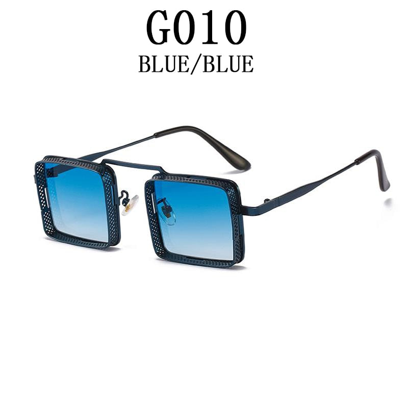 Square Punk Sunglasses For Men Steampunk Fashion Glasses Retro Shades Vintage Gafas De Sol Vasos Decorativos Occhiali Da Sole Gg