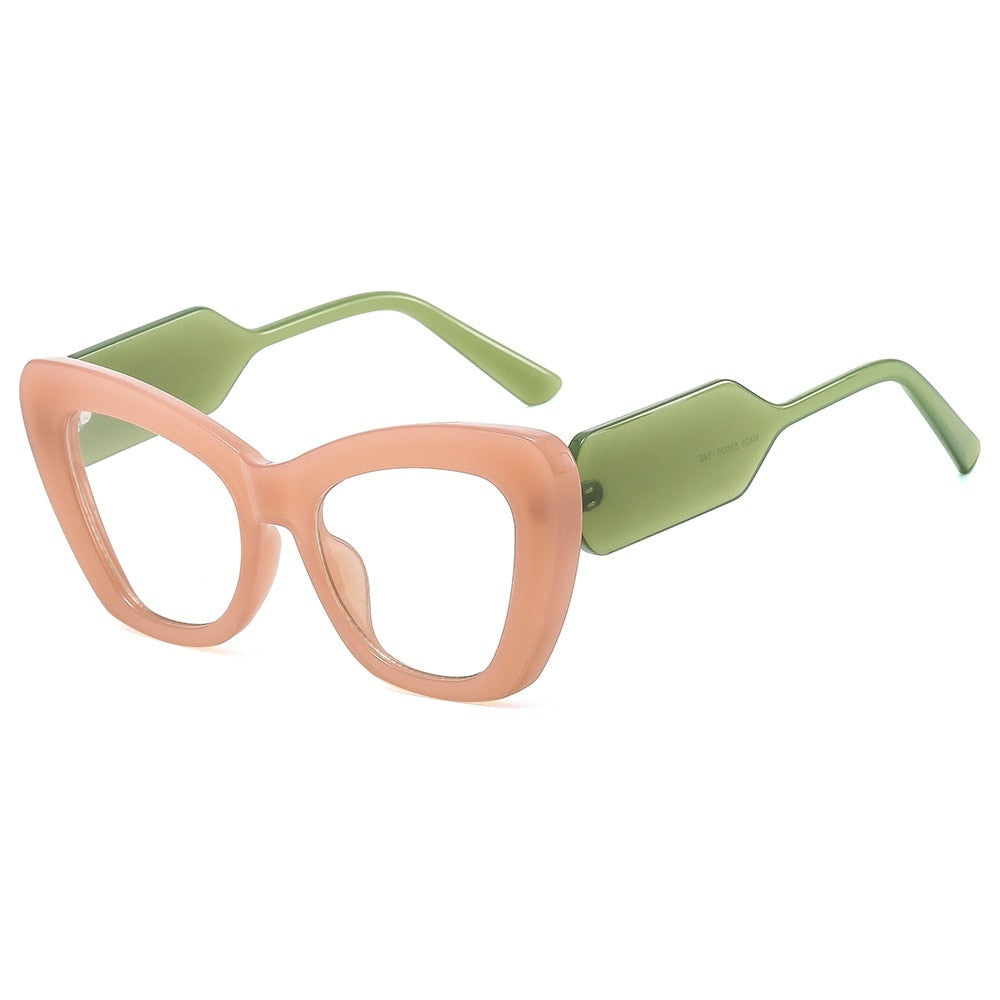 Fashion Cat Eye Sunglasses Women Vintage ShadesLuxury Sun Glasses Frame UV400