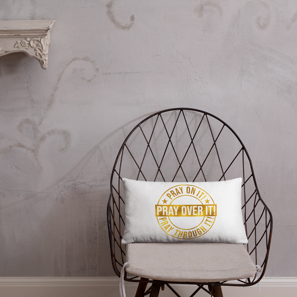 Pray Over It Basic Pillow