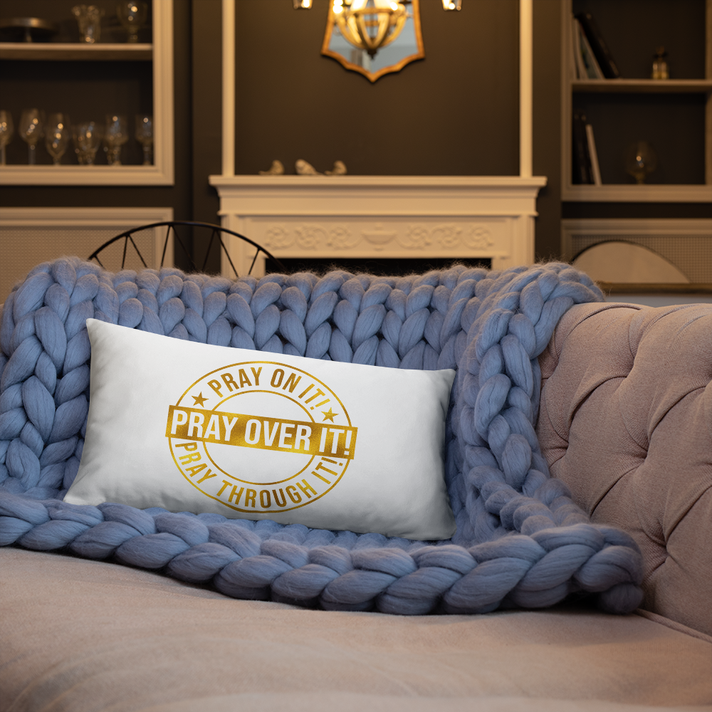 Pray Over It Basic Pillow