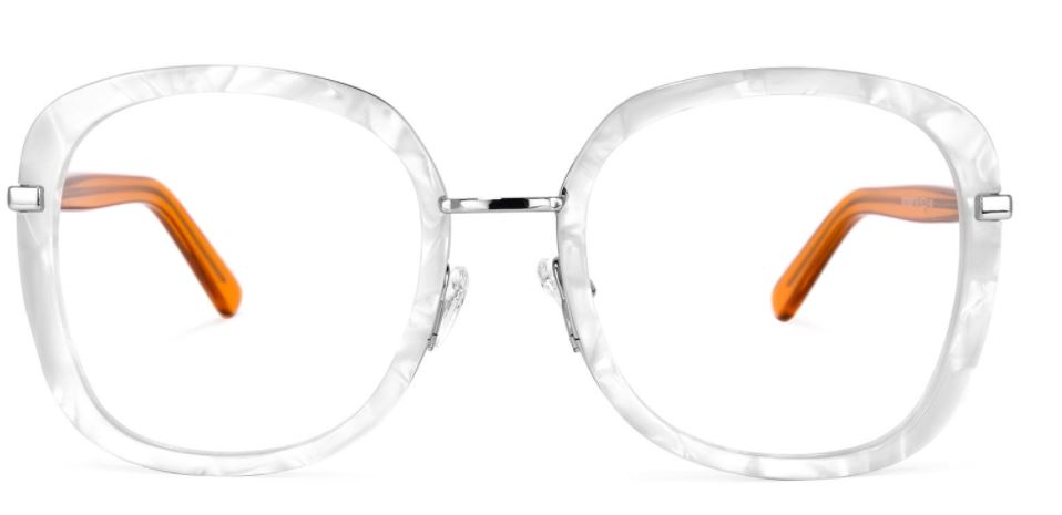 Za'hira Caroline Round Glasses