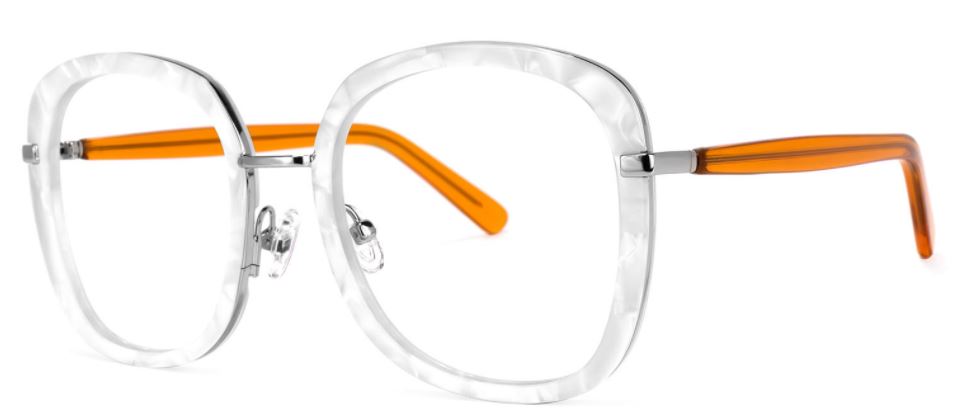 Za'hira Caroline Round Glasses