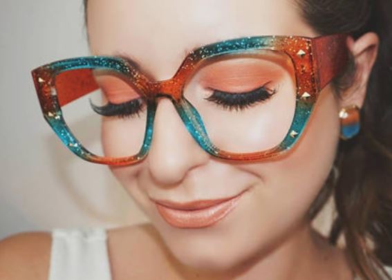 Orange & Blue Sparkling Queen