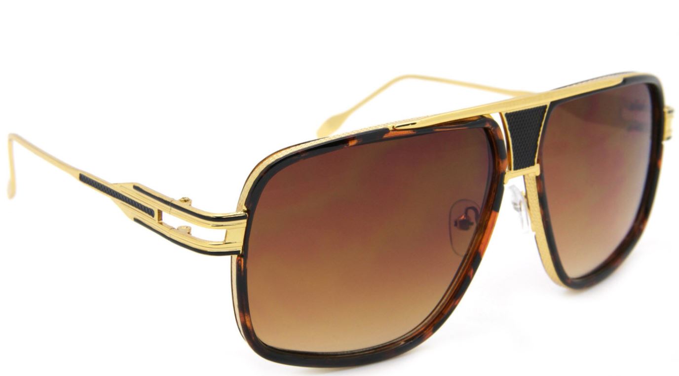 Za'hira Celeberty Oversized Square Aviator Sunglasses
