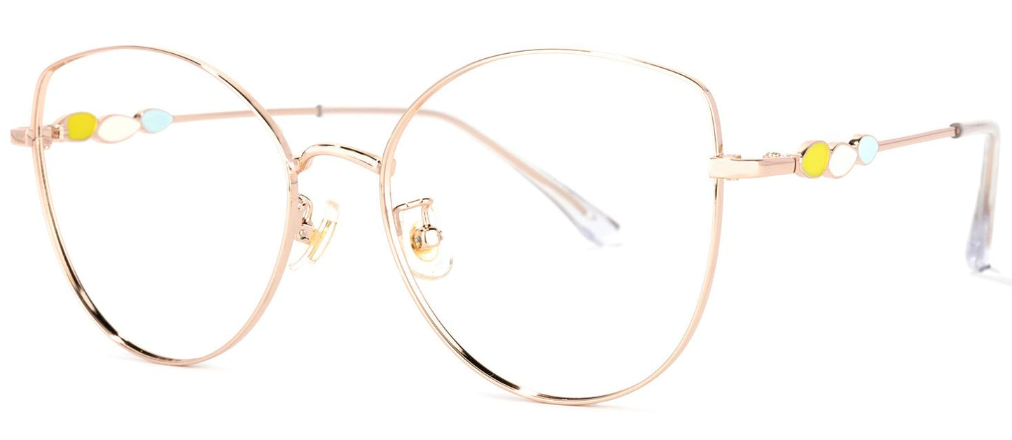 Za'hira Gold Glasses