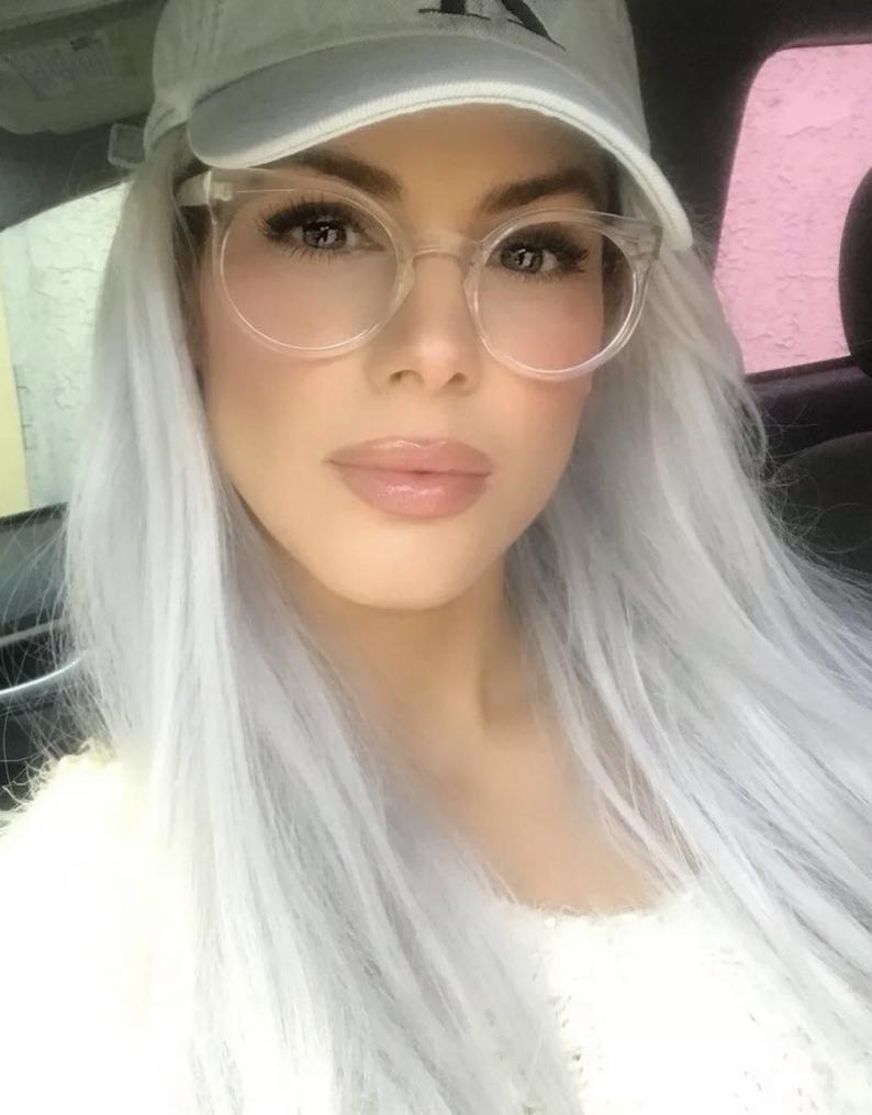 Transparent Clear Frame Glasses
