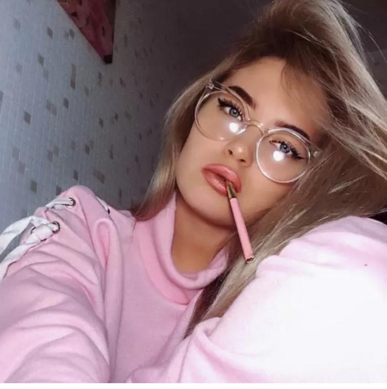 Transparent Clear Frame Glasses