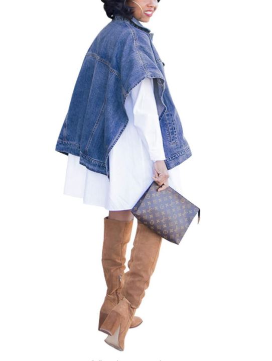 Denim Coats Washed Destroyed Denim Jackets Outerwear Vests