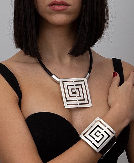 Square Pendant Necklace