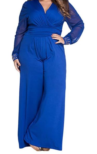 Plus Size Classy Jumpsuit