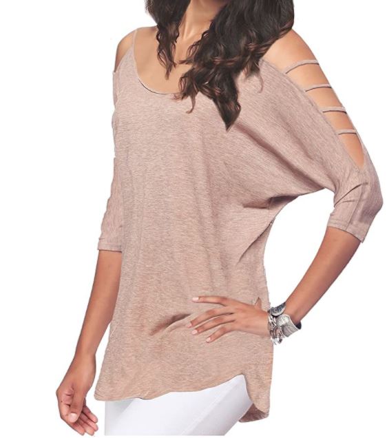 Stylish Loose Hollow Shirt