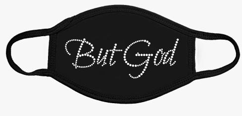 Religious Rhinestone Mask