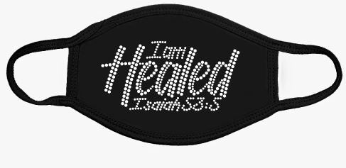 Religious Rhinestone Mask