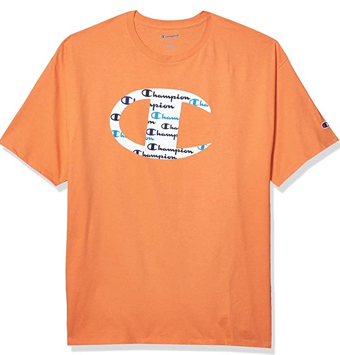 Champion Orange Crew Neck T-Shirt