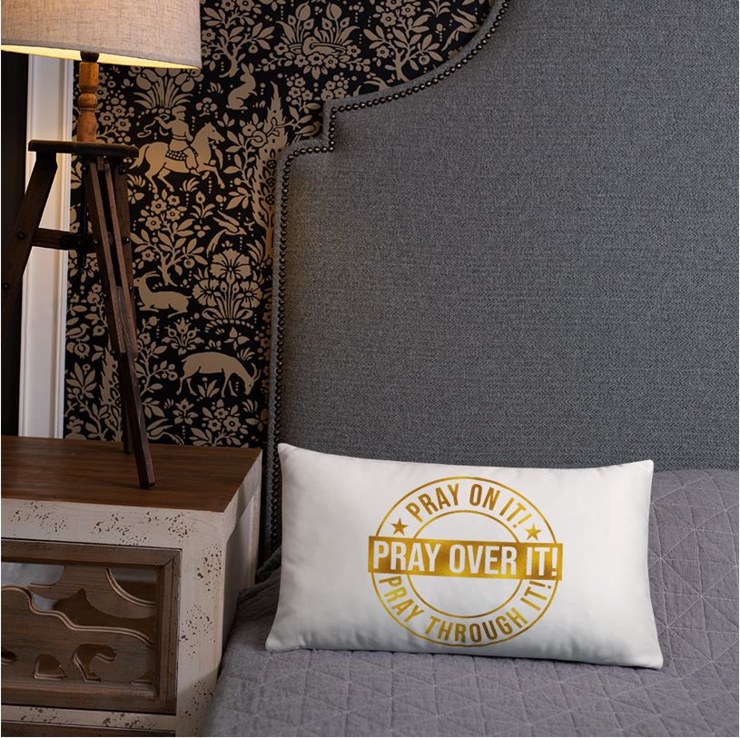 Pray Over It Basic Pillow