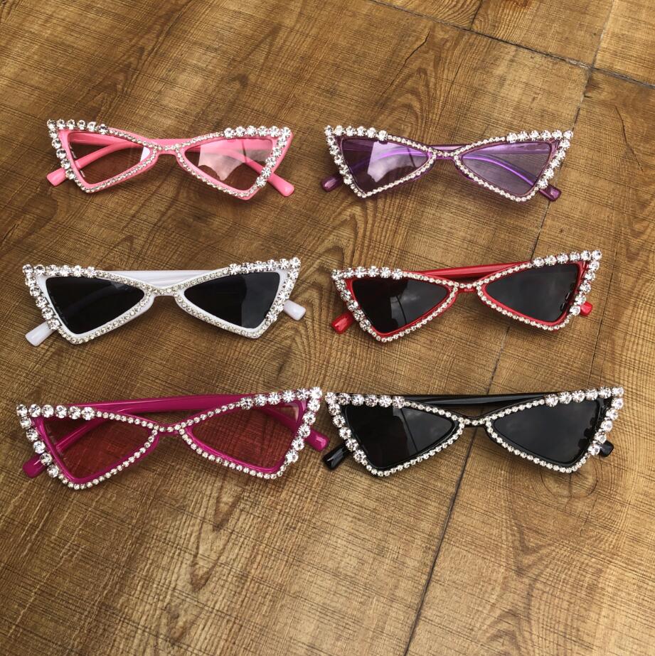 CatEye Sunglasses Kids Diamond Crystal UV400
