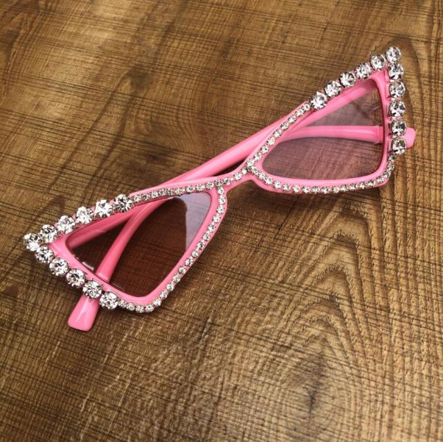 CatEye Sunglasses Kids Diamond Crystal UV400