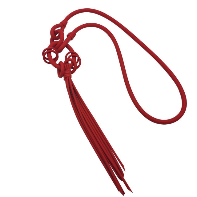 YD&YDBZNew Multi-color Rubber Necklaces Fashion Gothic Pendant Necklaces Women's Necklaces National Costume accessories Necklace