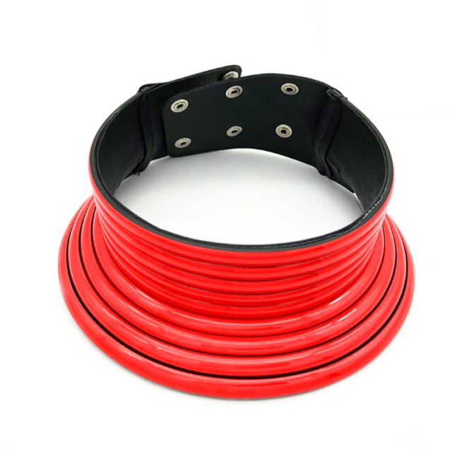 New Fashion Jewelry Accessories Vintage 9 Colors African Punk Style Resin Adjustabe Collar Woman Choker Necklace for Party Gift