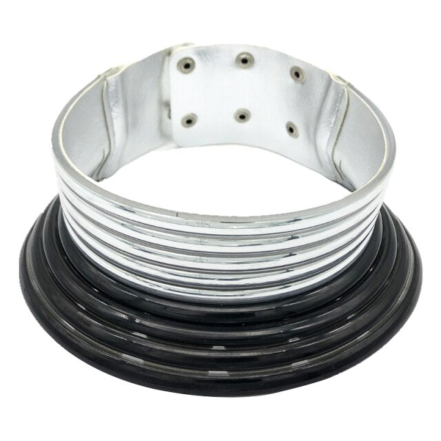 New Fashion Jewelry Accessories Vintage 9 Colors African Punk Style Resin Adjustabe Collar Woman Choker Necklace for Party Gift