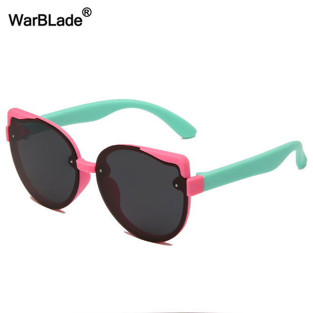 Fashion Kids Polarized Sunglasses Silicone Flexible Boys/Girls Eyewear UV400