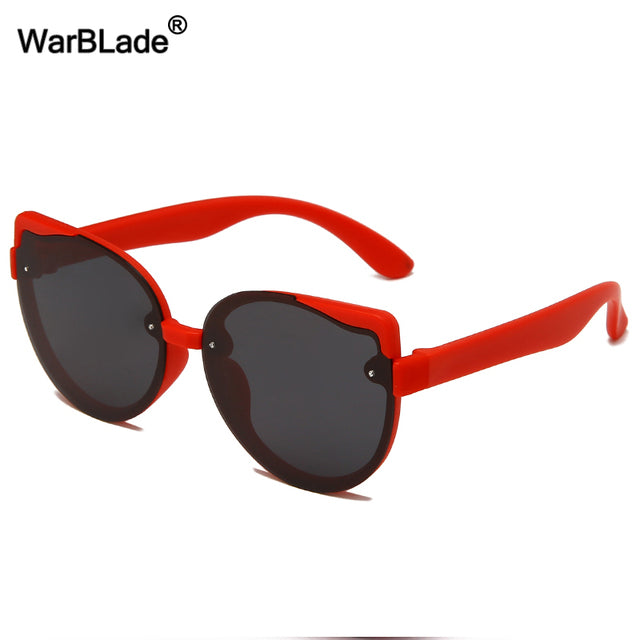 Fashion Kids Polarized Sunglasses Silicone Flexible Boys/Girls Eyewear UV400