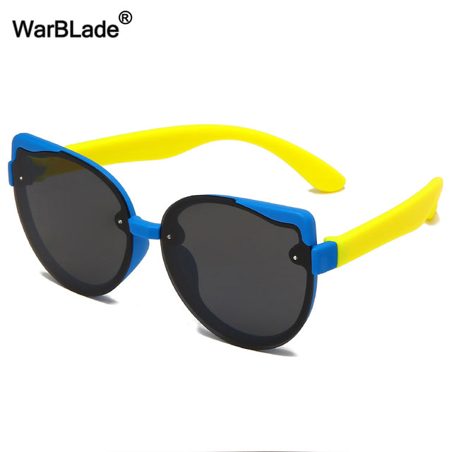 Fashion Kids Polarized Sunglasses Silicone Flexible Boys/Girls Eyewear UV400
