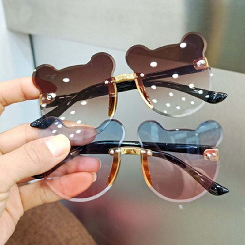 Children Sunglasses Baby Kids Sunglasses Fashion Glasses Anti Glare Gradient Color