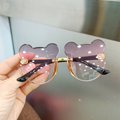 Children Sunglasses Baby Kids Sunglasses Fashion Glasses Anti Glare Gradient Color
