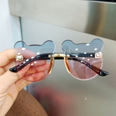 Children Sunglasses Baby Kids Sunglasses Fashion Glasses Anti Glare Gradient Color
