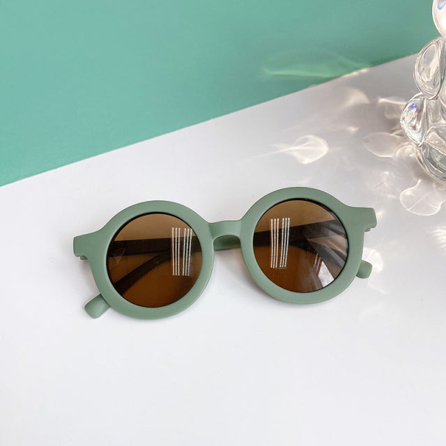 FFashion Round Sunglasses Children Vintage Sunglasses UV Protection Classic Kids Eyewear Some of the Style are Bear Shaped