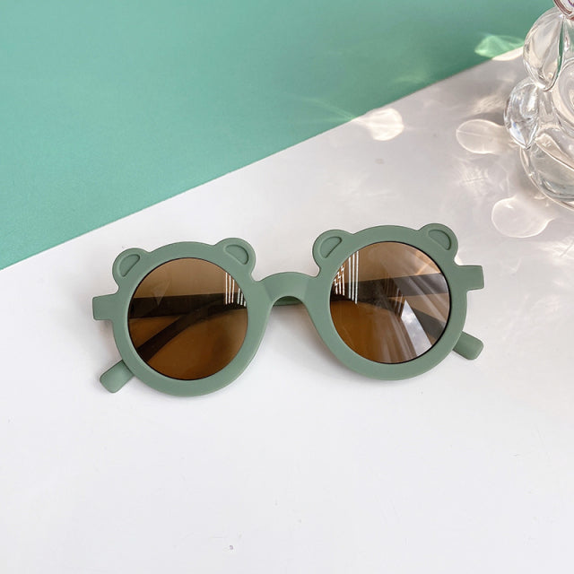 FFashion Round Sunglasses Children Vintage Sunglasses UV Protection Classic Kids Eyewear Some of the Style are Bear Shaped