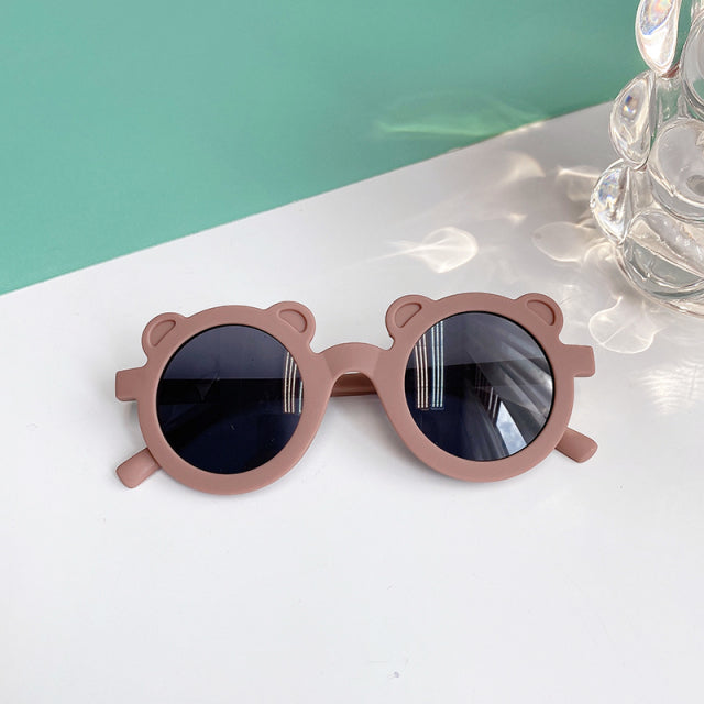 FFashion Round Sunglasses Children Vintage Sunglasses UV Protection Classic Kids Eyewear Some of the Style are Bear Shaped