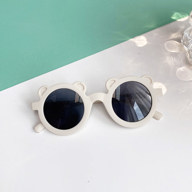 FFashion Round Sunglasses Children Vintage Sunglasses UV Protection Classic Kids Eyewear Some of the Style are Bear Shaped