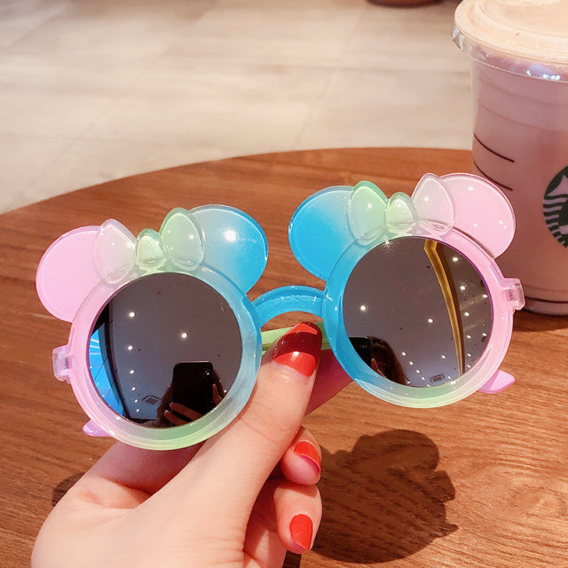 FFashion Round Sunglasses Children Vintage Sunglasses UV Protection Classic Kids Eyewear Some of the Style are Bear Shaped