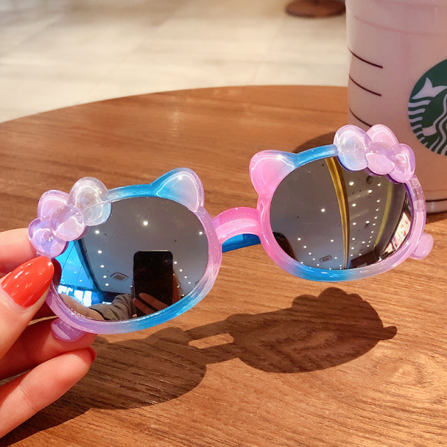 FFashion Round Sunglasses Children Vintage Sunglasses UV Protection Classic Kids Eyewear Some of the Style are Bear Shaped