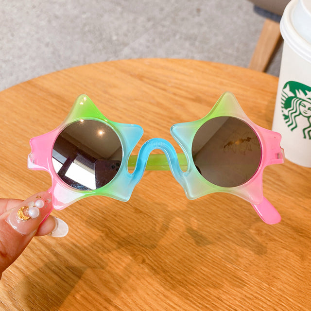 FFashion Round Sunglasses Children Vintage Sunglasses UV Protection Classic Kids Eyewear Some of the Style are Bear Shaped