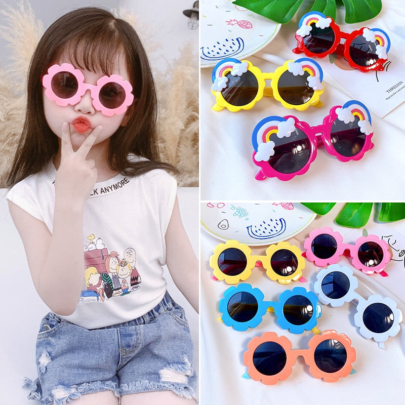 Girl Cute Sunglasses Children