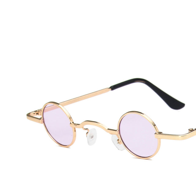 Punk Round Children Sunglasses UV400
