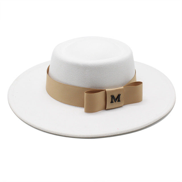 Fedora Hat For Women Bump Cap Oversized Chain Accessory Bag