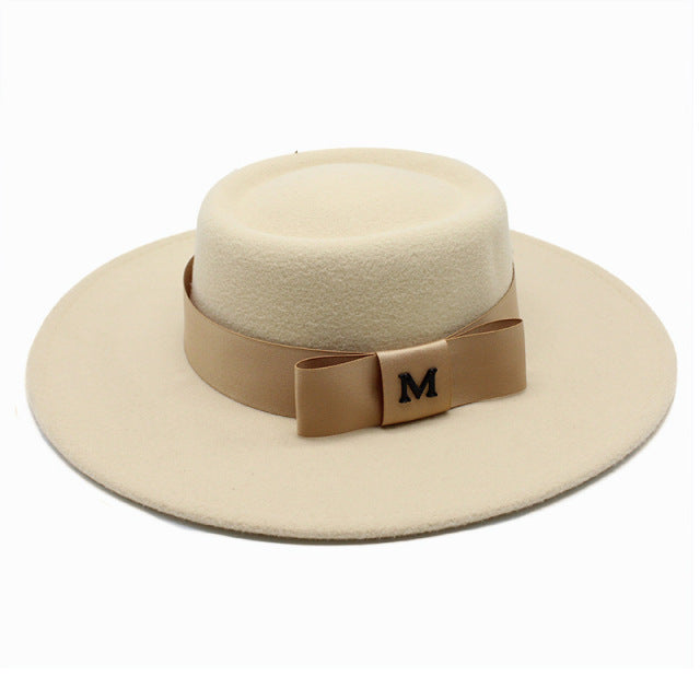 Fedora Hat For Women Bump Cap Oversized Chain Accessory Bag
