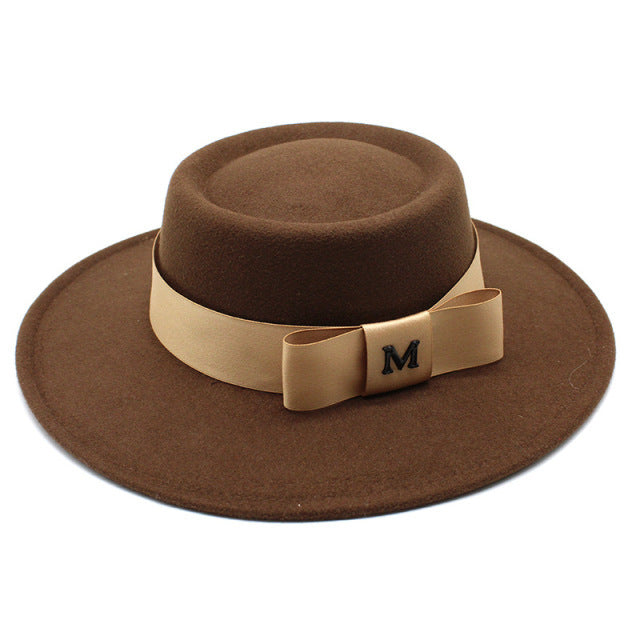 Fedora Hat For Women Bump Cap Oversized Chain Accessory Bag