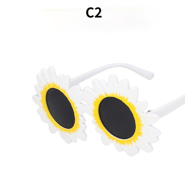 Daisy Round Frame Sunflower Shades