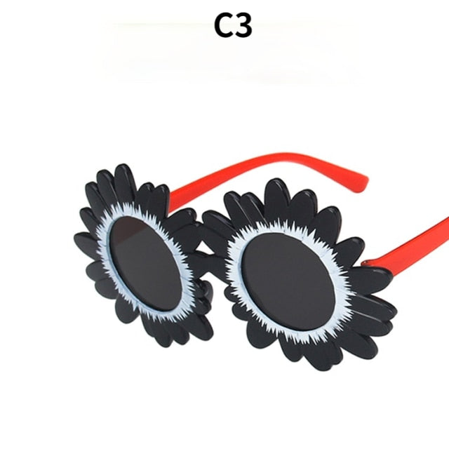 Daisy Round Frame Sunflower Shades
