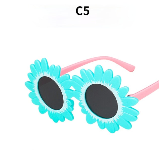 Daisy Round Frame Sunflower Shades