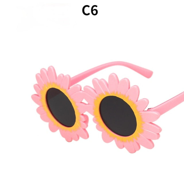 Daisy Round Frame Sunflower Shades