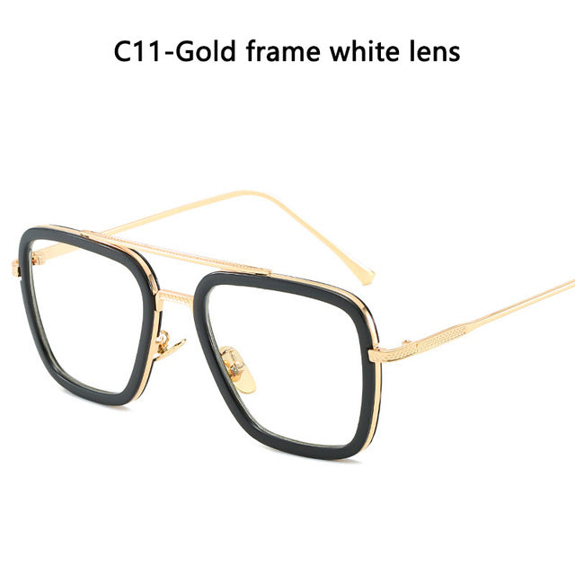 Za'hira Men Sunglasses Luxury Fashion Tony Stark Style