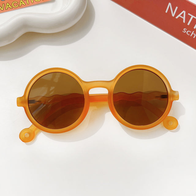 FFashion Round Sunglasses Children Vintage Sunglasses UV Protection Classic Kids Eyewear Some of the Style are Bear Shaped