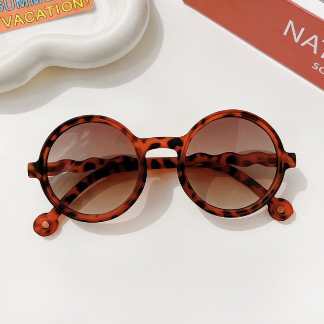 FFashion Round Sunglasses Children Vintage Sunglasses UV Protection Classic Kids Eyewear Some of the Style are Bear Shaped